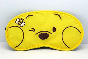 funny bear yellow Sleep Masks eye mask winnie the poon  