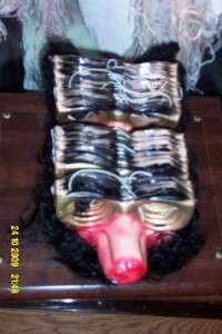 Halloween Mask Eyes Nose Beard Funny l Masquerade  