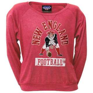New England Patriots   Vintage Logo Ladies Long Sleeve  