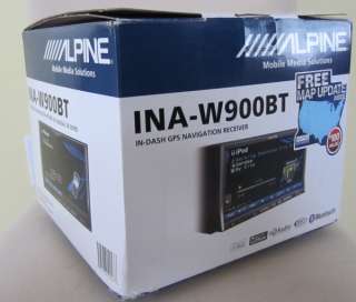 NEW Alpine INA W900BT 7 Touchscreen Car GPS Navigation Receiver / DVD 