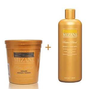 Mizani Butter Blend Relaxer & Hair Bath Set   Coarse  