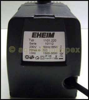 EHEIM Compact+ 3000 Pumpe Kreiselpumpe 1101 regelbar  