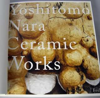 YOSHITOMO NARA Ceramic Works Art Photo book Japan 2010  