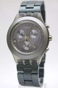  Chronograph Full Blooded Smoky Gray Stop Watch Date SVCM4007AG  