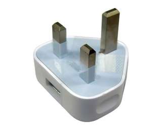 Genuine USB UK Mains Charger Power Adaptor Plug For Apple iPAD 16GB 