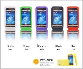 This case was made of Silicon material , it s tailor made for ZTE 