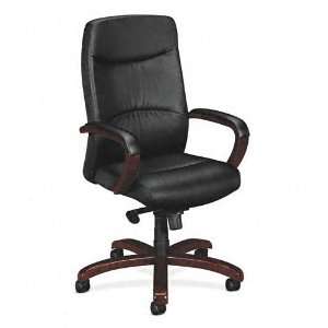  Basyx  VL880 Series Executive High Back Leather Chair 