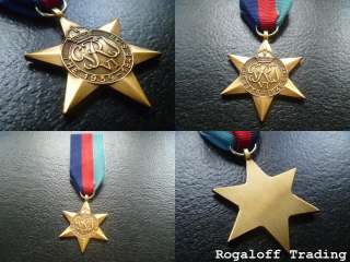 World War II   1939   1945 Star Medal  