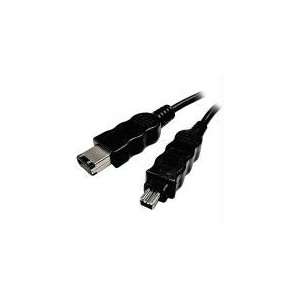  Cables Unlimited 6 4 Pin To 4 Pin IEEE 1394 FireWire Cable 