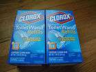 12) CLOROX DISENFECTING TOILET WAND REFILLS    $12.00 WITH 