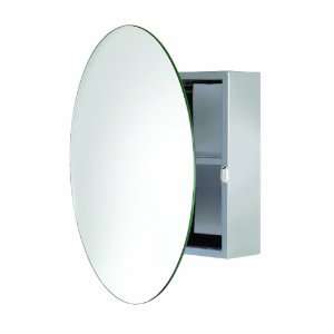  Croydex WC836005YW Severn Circular Mirror Cabinet 