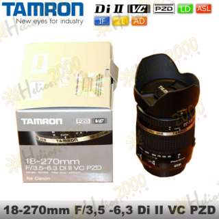 Obiettivo Tamron 18 270 PZD Canon EOS 7D 600D 550D 60D  