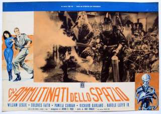 GLI AMMUTINATI DELLO SPAZIO Mutiny in the Space FOTOBUSTA 1EDIZ. 1966 