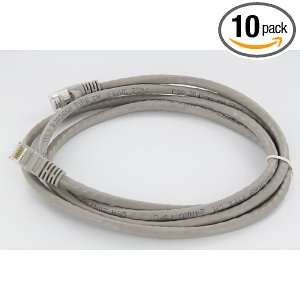  5 FT Patch Ethernet Cable Cord Cat6 Cat 6   Gray 
