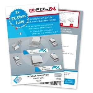  2 x atFoliX FX Clear Invisible screen protector for Epson 