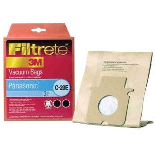 Filtrete Panasonic C 20E MicroAllergen, 3 Bags Per Pack