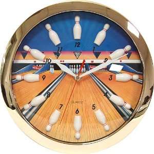  Bowling Quartz Clock