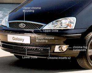   Ford Galaxy Chrome Upgrade Kit, 2003 2006