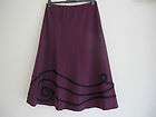 BNWT M&S LONG SKIRT WITH STRETCH SIZE 14 MULBERRY COLOUR
