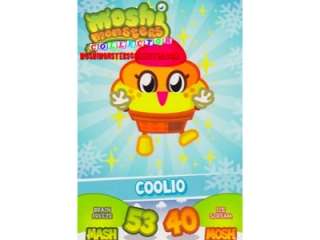 COOLIO   MOSHI MONSTERS MASH UP TRADING CARD NEW  