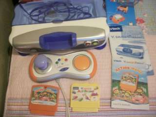 Vtech V. Smile Motion Active Learning System Console Art Studio and 