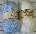 Patons Shetland Chunky Weight Wool Acrylic Blend Yarn Assorted Colors 