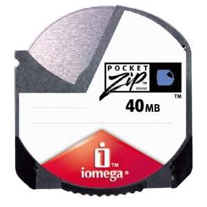  Iomega 40 MB PocketZip Disk (4 Pack) Electronics