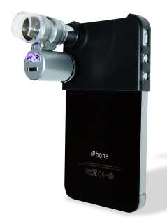 60 X Portable LED Mini Microscope Case For iPhone 4  