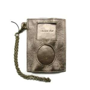 Kenneth Cole Glitterati Metallic Gold Classic Ipod Leather Case