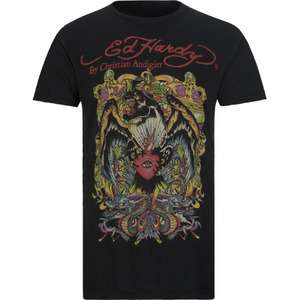 ED HARDY Panther Eagle Eye Mens T Shirt 152085100  Graphic Tees 