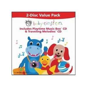   Baby Einstein Playtime Music Box and Traveling Melodies CD Toys
