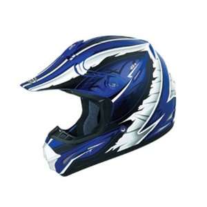  GMAX Youth GM46Y Full Face Helmet Large  Blue Automotive
