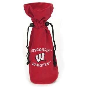   Wisconsin Badgers NCAA Drawstring Velvet Bag (14)