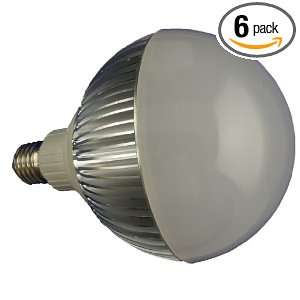   E27 6 Dimmable High Power 9 LED Par38 Lamp, 14 Watt Warm White, 6 Pack