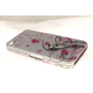  Apple iPhone 4 Hard Case Cover for Pink Vines Everything 