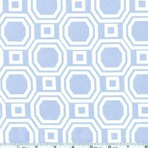   Michael Miller Mod Geo Blue Fabric By The Yard Arts, Crafts & Sewing