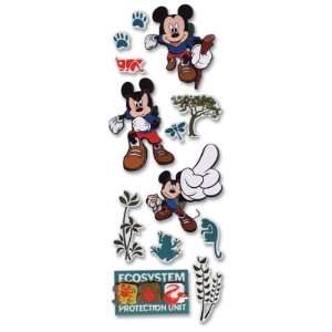  Disney Mickey Mouse Birthday Slims Dimensional Stickers