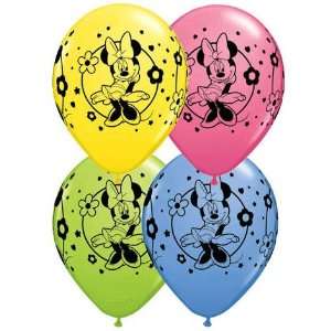   minnie mouse latex balloons 25 count party supplies Toys & Games