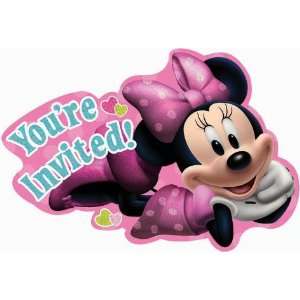  Minnie Mouse Birthday Party Invitation Postcard Toys 