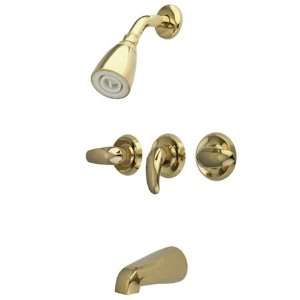   Brass PKB6232LL single handle shower and tub faucet