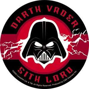    Star Wars Darth Vader Sith Lord Sticker S SW 0069 Toys & Games