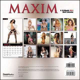    Trends International LLC Maxim Exclusive 2012 Wall Calendar