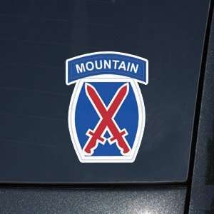  Army 10th Mountain Division 3 DECAL Automotive