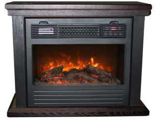  electric dynamic infrared fireplace heater efficient 1500 watt 
