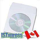 100 x Paper VCD CD DVD Paper Sleeves Case Clear Window