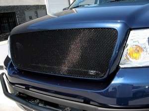 2004 2008 FORD F150 1PC UPPER BLACK MESH GRILLE GRILLCRAFT  