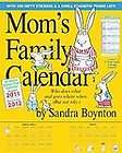 cal 2012 mom s family by sandra boynton 2011 calendar