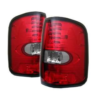  2004 2007 Ford F150 Styleside Red/Clear SR LED Tail Lights 