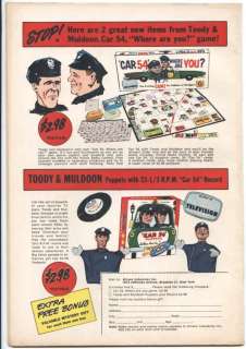   ad for CAR 54, WHERE ARE YOU? Board game & Puppets + record  