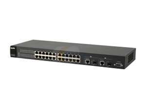 ES2024A Managed Layer 2 Fast Ethernet Switch 10/100Mbps + 1000Mbps 24 